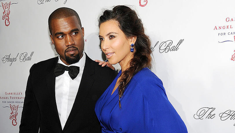 Zwei, die sich gefunden haben: Kanye und Kim Zwei, die sich gefunden haben: Kanye und Kim