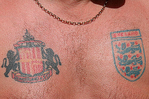 Die schrägsten und lustigsten England-Fans. Euch wollen wir bei der Frauen-WM nicht jubeln sehen. Die Bilder.