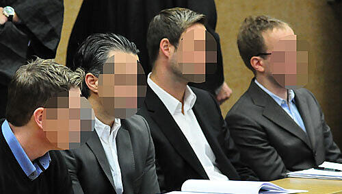 Die ehemaligen Mitarbeiter vor Gericht Die ehemaligen Mitarbeiter vor Gericht