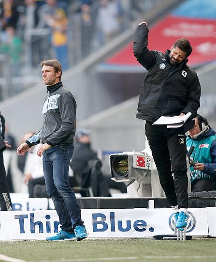 Die Bilder vom Spiel gegen Braunschweig