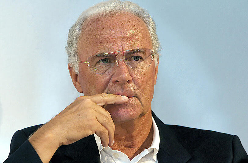 Im Visier der Ermittler: Franz Beckenbauer, Ehrenpräsident des FC Bayern.