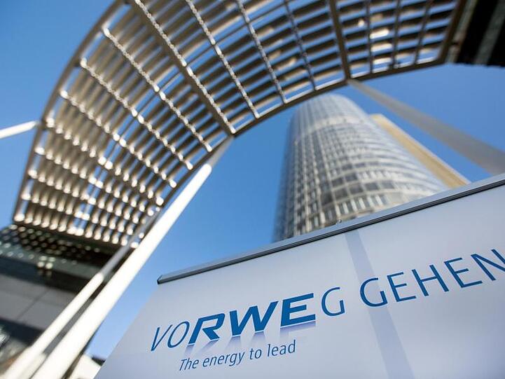 Der RWE Tower, die Zentrale des Energiekonzerns in Essen.