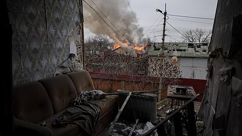 Geht der Ukraine-Krieg auch 2026 weiter? Nato-Generalsekret&auml;r Mark Rutte will keine Prognose abgeben. (Archivbild)