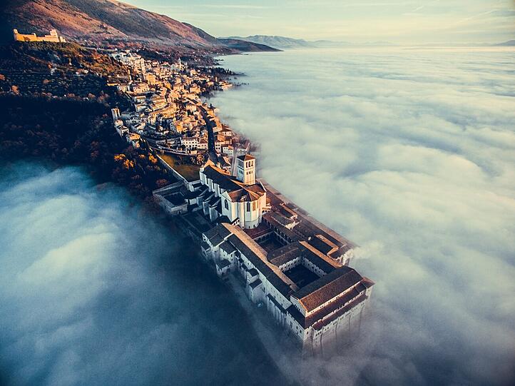 "Assisi Over the Clouds": Gewinner in der Kategorie Urban.