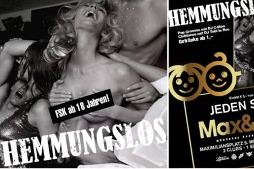 "Hemmungslos" - die Parties wie die Werbung.