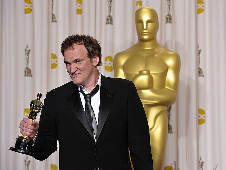 Quentin Tarantino bei den Oskars 2013