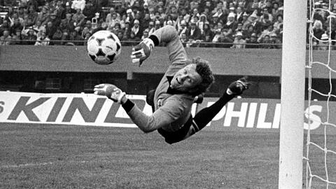 Paul Breitner über Sepp Maier: "Er wollte den Erfolg, hat absolute Leistungsbereitschaft von seinen Mitspielern eingefordert, aber immer auf positive Art und Weise." Im Bild: Maier bei der WM 1978.