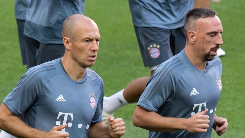 Der FC Bayern München zum Rückundenstart sowohl auf Franck Ribery als auch auf Arjen Robben verzichten. Foto: Sven Hoppe/Archiv Der FC Bayern München zum Rückundenstart sowohl auf Franck Ribery als auch auf Arjen Robben verzichten. Foto: Sven Hoppe/Archiv