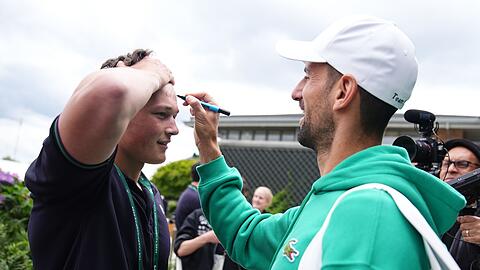Novak Djokovic hat bisher sieben Mal Wimbledon gewonnen.