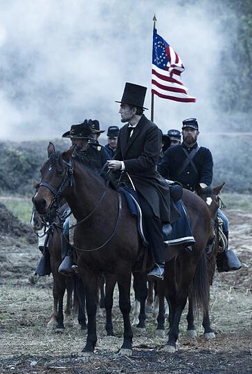 Das Historiendrama "Lincoln" von Steven Spielberg. Seine Co-Produzentin heißt Kathleen Kennedy.