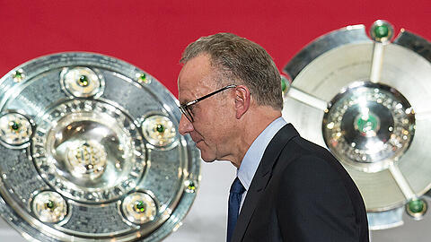 Bayern-Boss Karl-Heinz Rummenigge auf der Jahreshauptversammlung.
