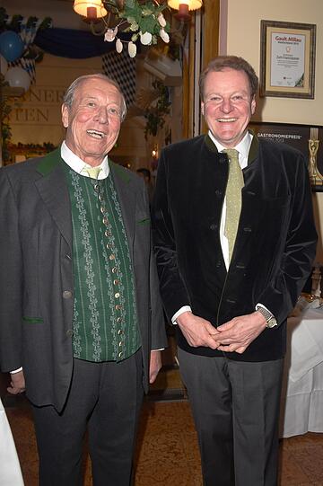 Eduard Reinbold mit Franz Georg Strauß