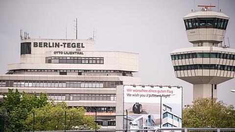 Ruhe herrscht am Terminal 1, dem Hauptgebäude des Flughafen Tegels.