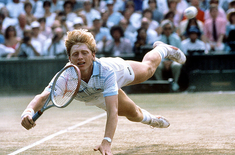 Vor 30 Jahren gewinnt der damals 17-jährige Boris Becker in Wimbledon. Ein Ereignis, das den Profisport verändert. Und sein Leben. Boris heute, Boris damals - die besten Bilder.