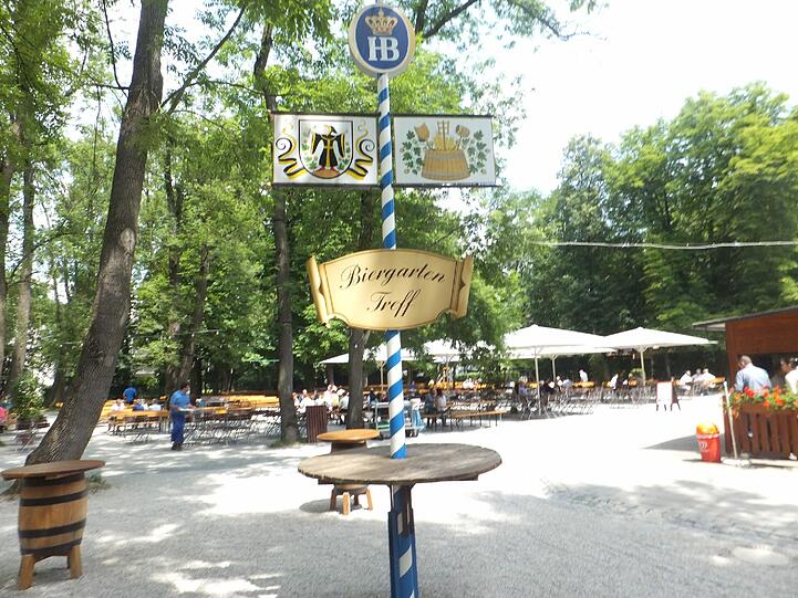 Idyllisch: der Taxisgarten.