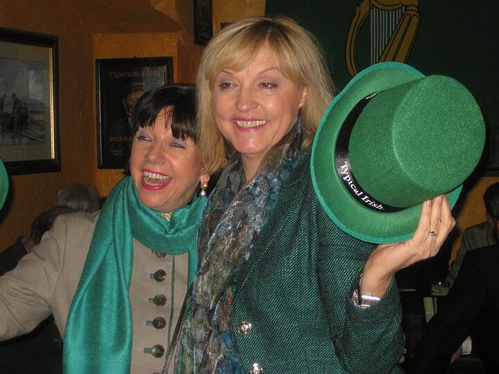 Beate Merk (r.) und Irene Lejeune.