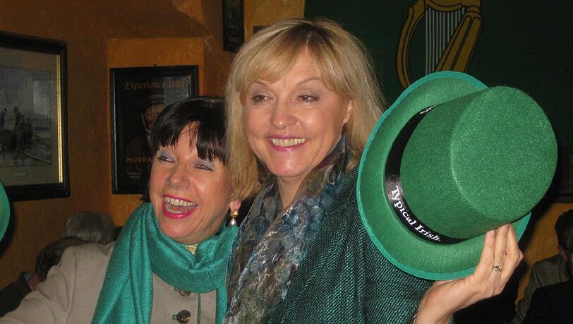 Beate Merk (r.) und Irene Lejeune.