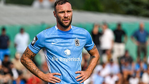Wartet noch auf sein erstes Ligator für den TSV 1860: Stürmer Patrick Hobsch.