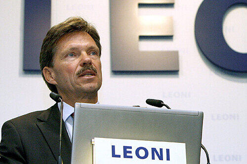 Leoni-Chef Klaus Probst.