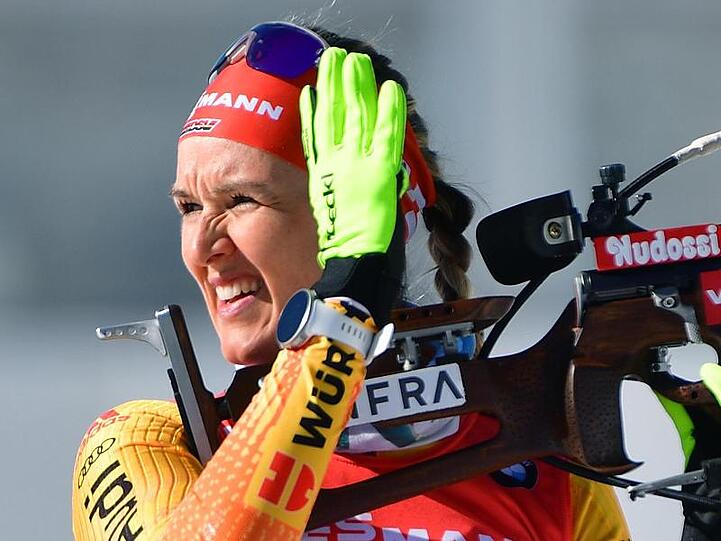 Muss in der Corona-Krise in Sachen Training improvisieren: Biathletin Denise Herrmann.