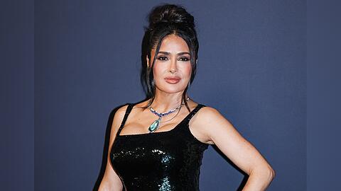 Salma Hayek 2025 in Cannes.