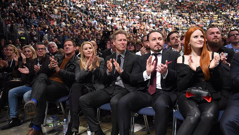 Ralf Möller, Heather Milligan, Patrick Knapp Schwarzenegger, Barbara Maier und Klemens Hallmann.