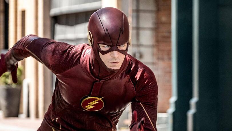 The Flash (Grant Gustin) hat ausgerannt. The Flash (Grant Gustin) hat ausgerannt.