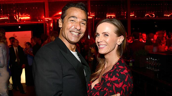 Erol Sander mit Freundin Rebecca Oehlmann