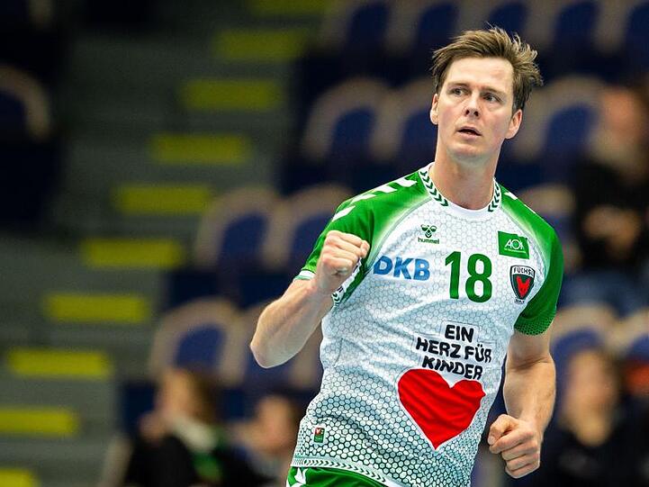 Füchse-Spieler Hans Lindberg erzielte acht Treffer.