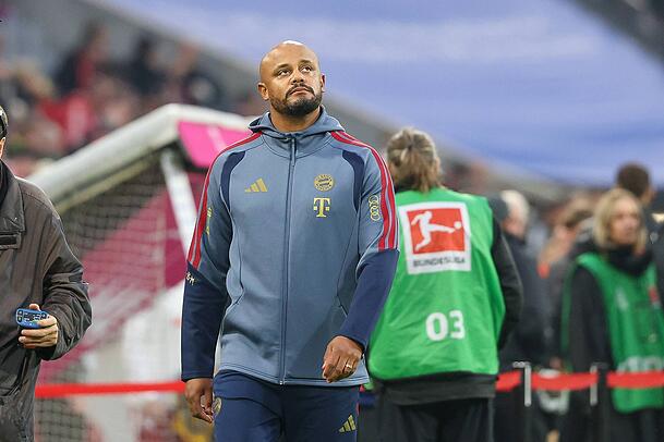 Bekam Lob vom "Mull": Bayern-Trainer Vincent Kompany.
