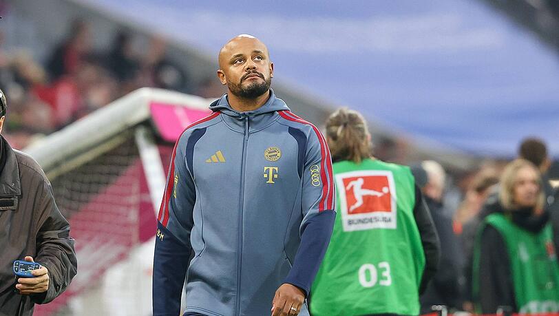 Bekam Lob vom "Mull": Bayern-Trainer Vincent Kompany. Bekam Lob vom "Mull": Bayern-Trainer Vincent Kompany.