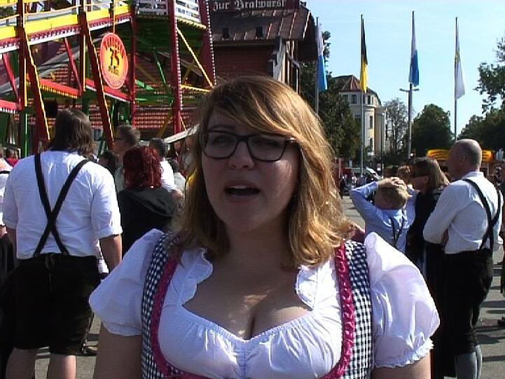 AZ-Reporterin Lea Kramer ist wagemutig.