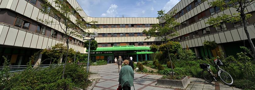 Das Klinikum Bogenhausen in der Englschalkinger Straße.