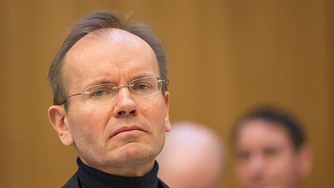 Der frühere Wirecard-Vorstandschef Markus Braun am zweiten Verhandlungstag im Gerichtssaal in München.