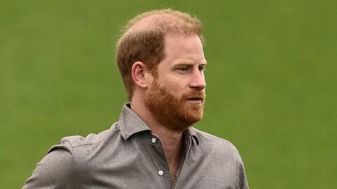 Prinz Harry bei einem Auftritt w&auml;hrend seiner Australien-Reise.