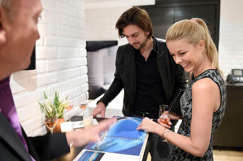 Max Wiedemann und Tina Kaiser