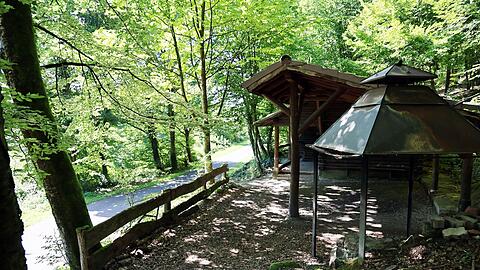 Die Leiche des 18 Jahre alten Opfers wurde in der Nähe einer Grillhütte im Spessart gefunden. (Archivbild)
