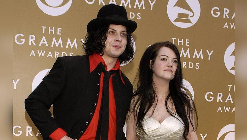Jack White und Meg White im Jahr 2006 gemeinsam bei den Grammy Awards als White Stripes - die Band löste sich 2011 auf.