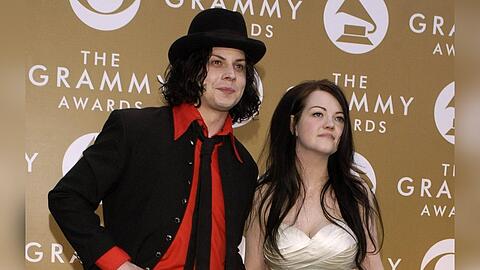Jack White und Meg White im Jahr 2006 gemeinsam bei den Grammy Awards als White Stripes - die Band löste sich 2011 auf.