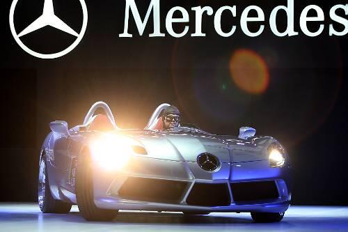 Die Krönung der SLR-Baureihe: der völlig offene "Stirling Moss" mit 650 PS.