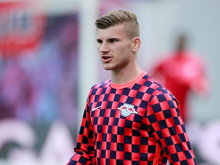 Leipzigs Stürmer Timo Werner wird mit dem FC Chelsea in Verbindung gebracht.