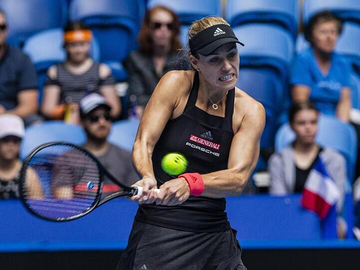 Gewann auch ihr drittes Einzel beim Hopman Cup: Angelique Kerber.