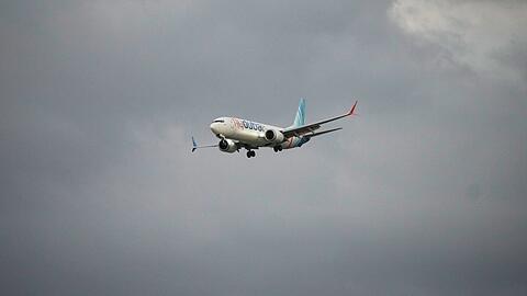 Dramatische Minuten an Bord der Flydubai-Maschine. (Archivbild)