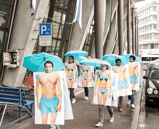 Junge Leute aus Lugano bringen den Sommer nach München.