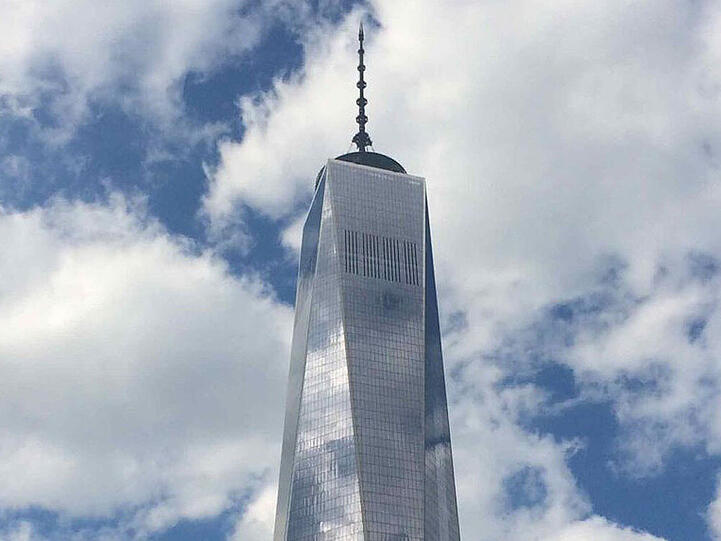 Ende Mai eröffnet die Besucherplattform im neuen One World Trade Center
