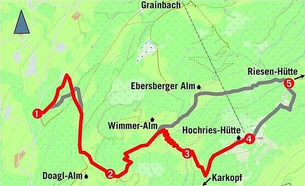 Auf die Hochries-Hütte. Auf die Hochries-Hütte.