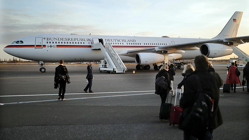 Angela Merkel zu Besuch bei Donald Trump. Die Bilder aus Washington.