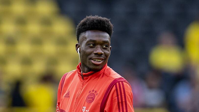 Scheint musikalisches Talent zu haben: Alphonso Davies vom FC Bayern München Scheint musikalisches Talent zu haben: Alphonso Davies vom FC Bayern München