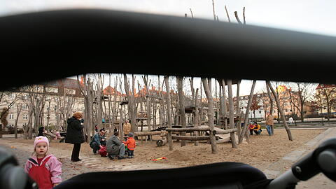 Der Spielplatz am Georg-Freundorfer-Platz ist wegen Ratten vorerst gesperrt. (Archiv)