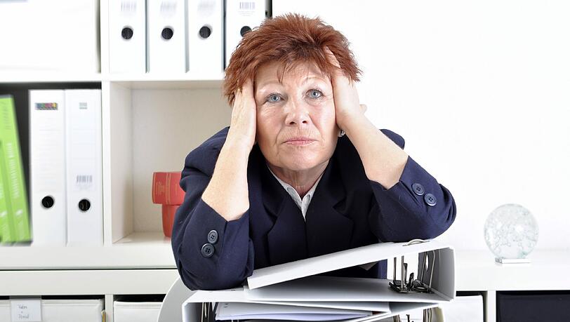 Zu viel Arbeit, Ärger mit dem Chef, Angst um den Job: Das alles kann laut DAK-Studie die Infarkt-Gefahr erhöhen. Zu viel Arbeit, Ärger mit dem Chef, Angst um den Job: Das alles kann laut DAK-Studie die Infarkt-Gefahr erhöhen.